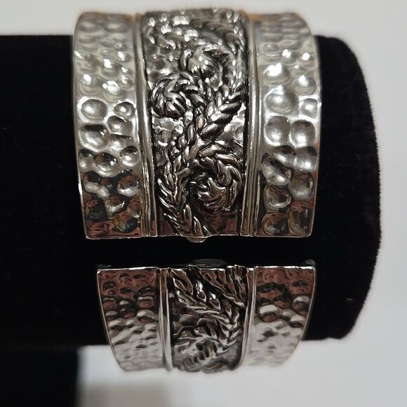 Silver Cuff Bracelet - Picture 2 of 4